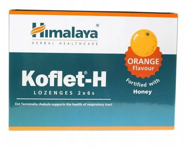Himalaya - Koflet-H, Orange - 12 lozenges