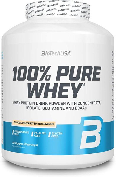 BioTechUSA - 100% Pure Whey, Chocolate Peanut Butter - 2270g