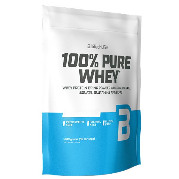 BioTechUSA - 100% Pure Whey, Strawberry - 1000g