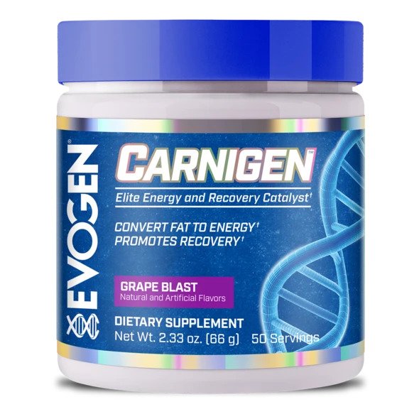 Evogen - Carnigen Powder, Grape - 66g