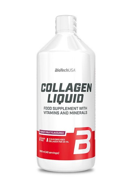 BioTechUSA - Collagen Liquid, Forest Fruit - 1000 ml.