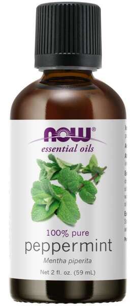 NOW Foods - Essential Oil, Peppermint Oil - 59 ml.