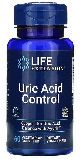 Life Extension - Uric Acid Control - 60 vcaps