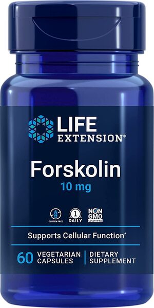 Life Extension - Forskolin, 10mg - 60 vcaps