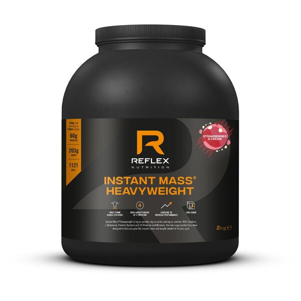 Reflex Nutrition Instant Mass Heavyweight Strawberries & Cream - 2000g