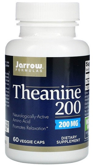 Jarrow Formulas - Theanine, 200mg - 60 vcaps