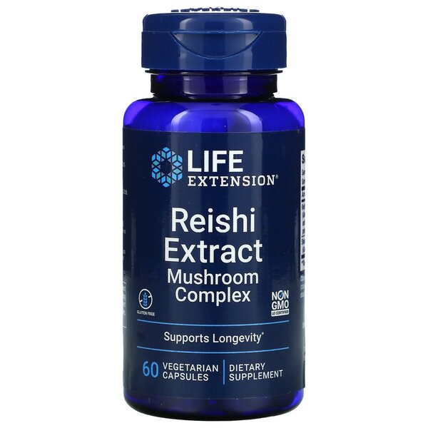 Life Extension - Reishi Extract Mushroom Complex - 60 vcaps