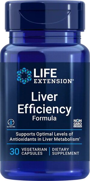 Life Extension - Liver Efficiency Formula - 30 vcaps