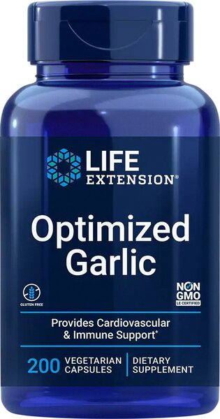 Life Extension - Optimized Garlic - 200 vcaps