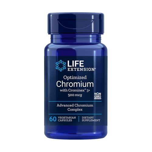 Life Extension - Optimized Chromium with Crominex 3+, 500mcg - 60 vcaps