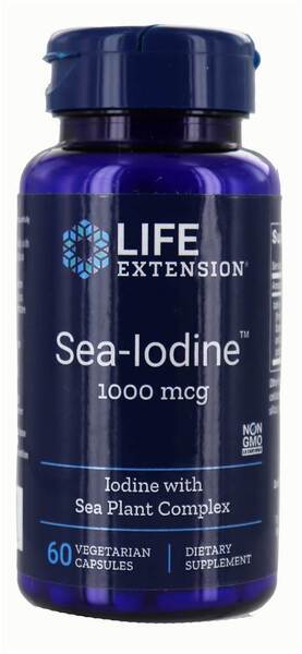Life Extension - Sea Iodine, 1000mcg - 60 vcaps