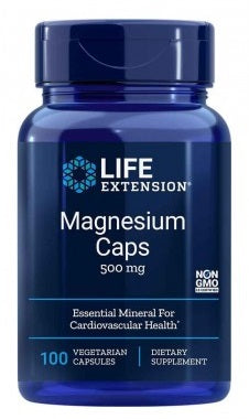 Life Extension - Magnesium Caps, 500mg - 100 vcaps (EAN 737870145912)