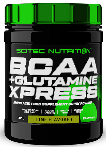 SciTec - BCAA + Glutamine XPress, Lime - 300g