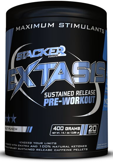 Stacker2 Europe - Extasis, Fruit Punch - 400g