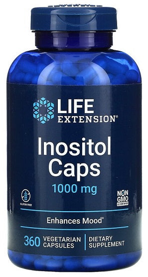 Life Extension - Inositol Caps, 1000 mg - 360 vcaps