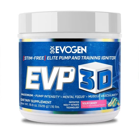 Evogen - EVP 3D, Sour Candy - 528g