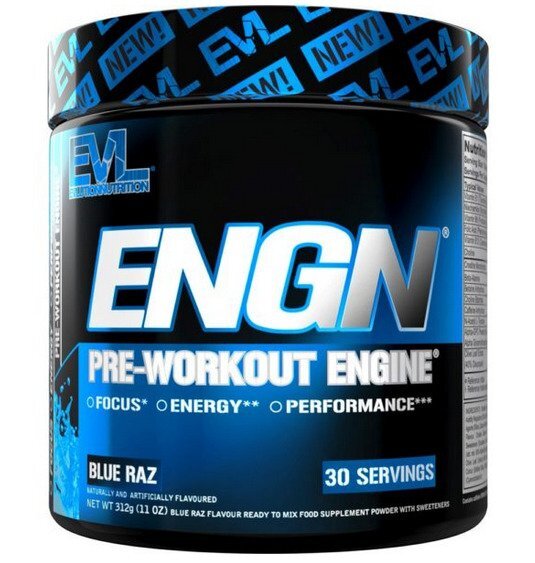 EVLution Nutrition ENGN Blue Raz 312g