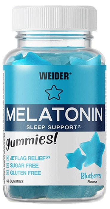 Weider - Melatonin, Blueberry - 60 gummies