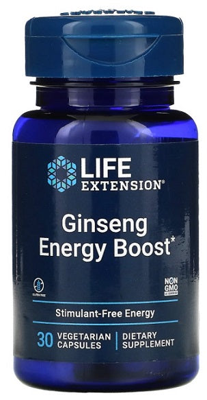 Life Extension - Ginseng Energy Boost - 30 vcaps