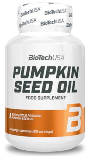 BioTechUSA - Pumpkin Seed Oil, 1000mg - 60 softgels