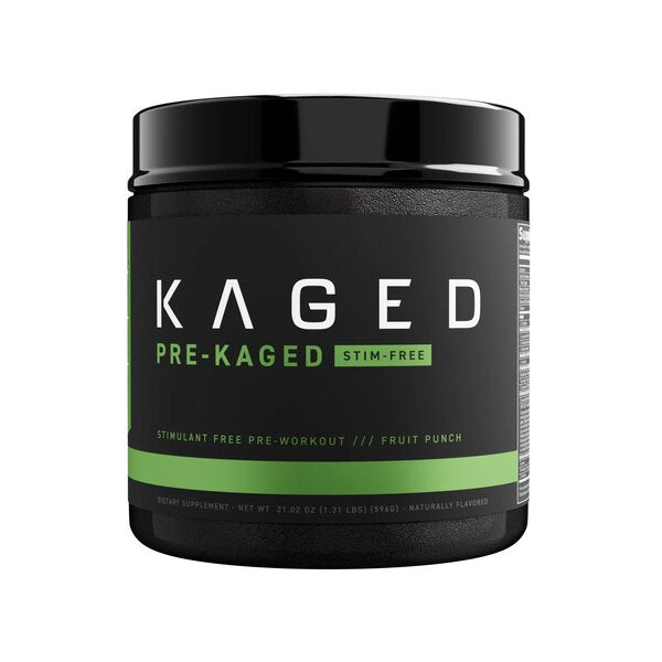 Kaged Muscle Pre-Kaged Stim-Free Fruit Punch - 596g