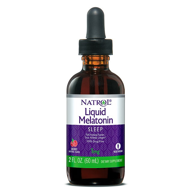 Natrol Liquid Melatonin Berry - 60 ml
