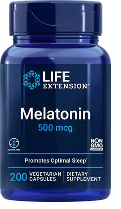 Life Extension - Melatonin, 500mcg - 200 vcaps