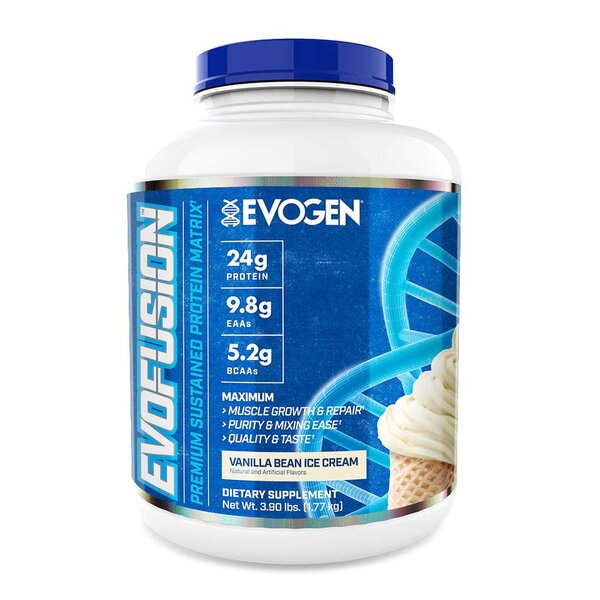 Evogen - Evofusion, Vanilla Bean Ice Cream - 1820g