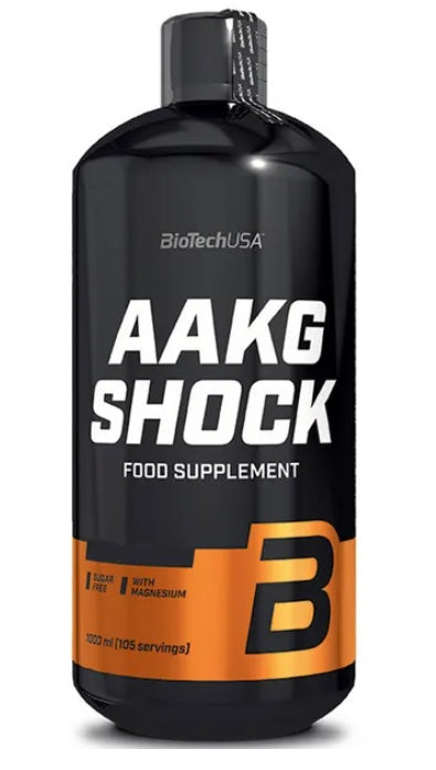 BioTechUSA - AAKG Shock Extreme, Orange - 1000 ml.
