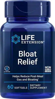 Life Extension - Bloat Relief - 60 softgels