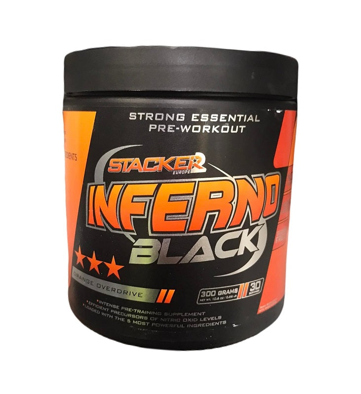 Stacker2 Europe - Inferno Black, Orange Overdrive - 300g