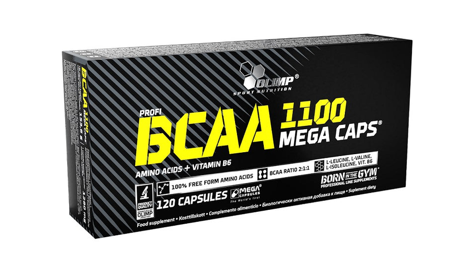 Olimp Nutrition - BCAA 1100 Mega Caps - 120 caps