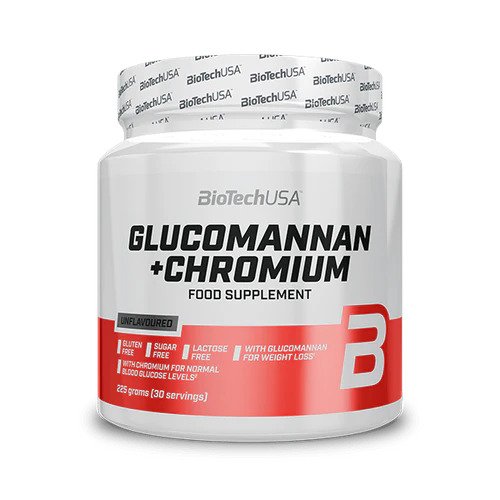 BioTechUSA - Glucomannan + Chromium - 225g