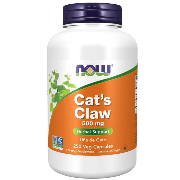 NOW Foods - Cat's Claw, 500mg - 250 vcaps