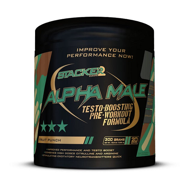 Stacker2 Europe - Alpha Male, Fruit Punch - 300g