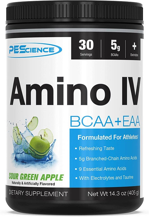 PEScience Amino IV Sour Green Apple - 405g