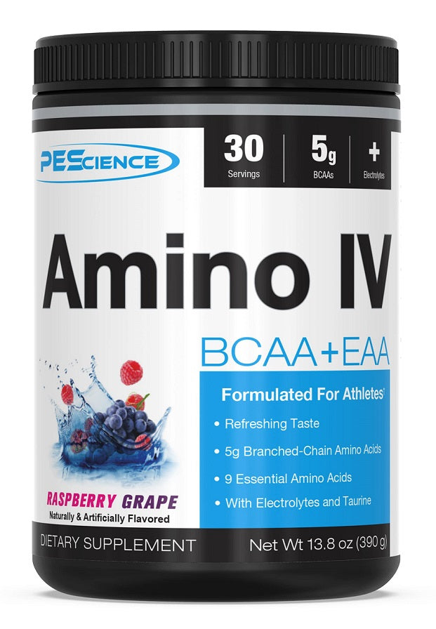 PEScience Amino IV Raspberry Grape - 390g