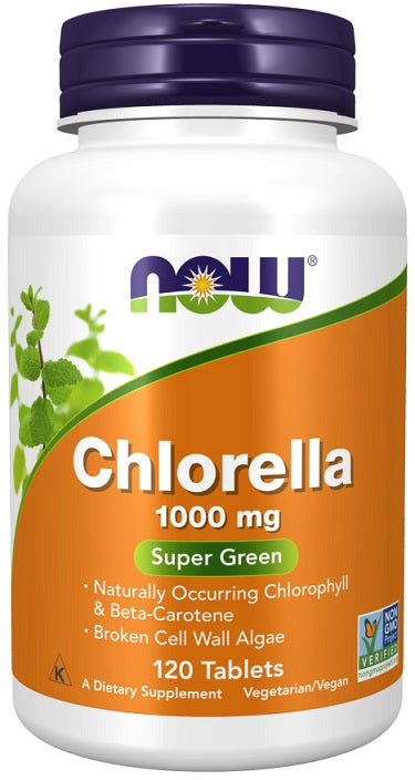 NOW Foods - Chlorella, 1000mg - 120 tabs