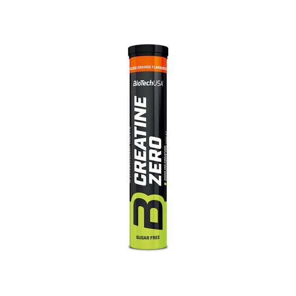 BioTechUSA - Creatine Zero Effervescent, Blood Orange - 18 tablets