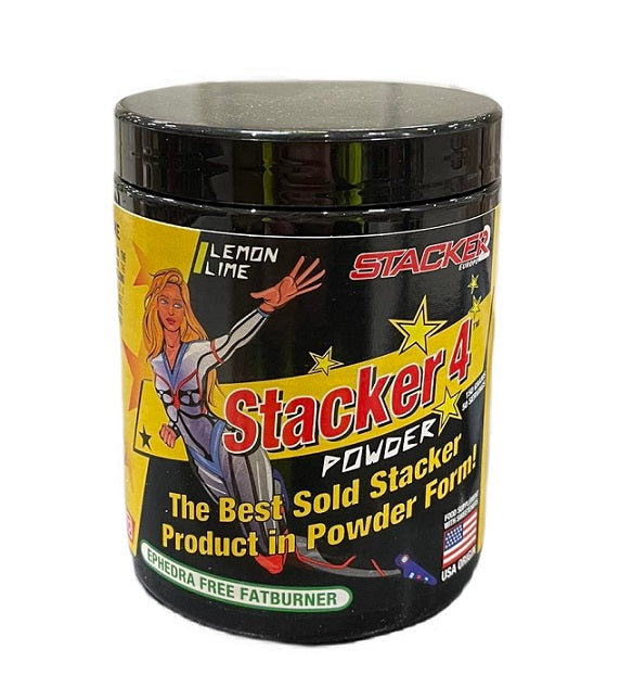 Stacker2 Europe - Stacker 4 Powder, Lemon Lime - 150g