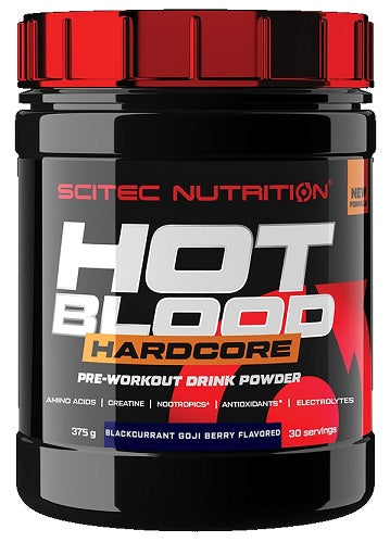 SciTec - Hot Blood Hardcore, Blackcurrant Goji Berry (EAN 5999100032217) - 375g