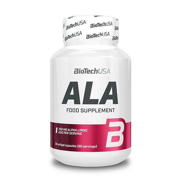 BioTechUSA - ALA Alpha Lipoic Acid, 250mg - 50 caps