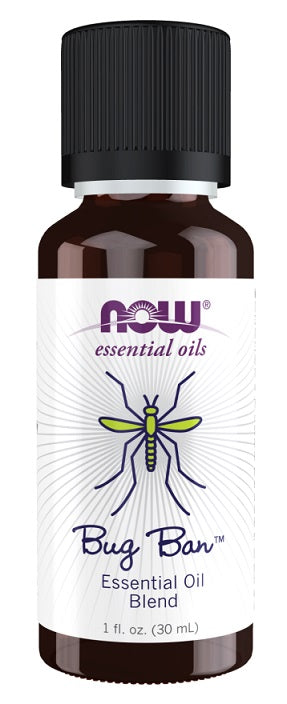NOW Foods - Essential Oil, Bug Ban - 30 ml.