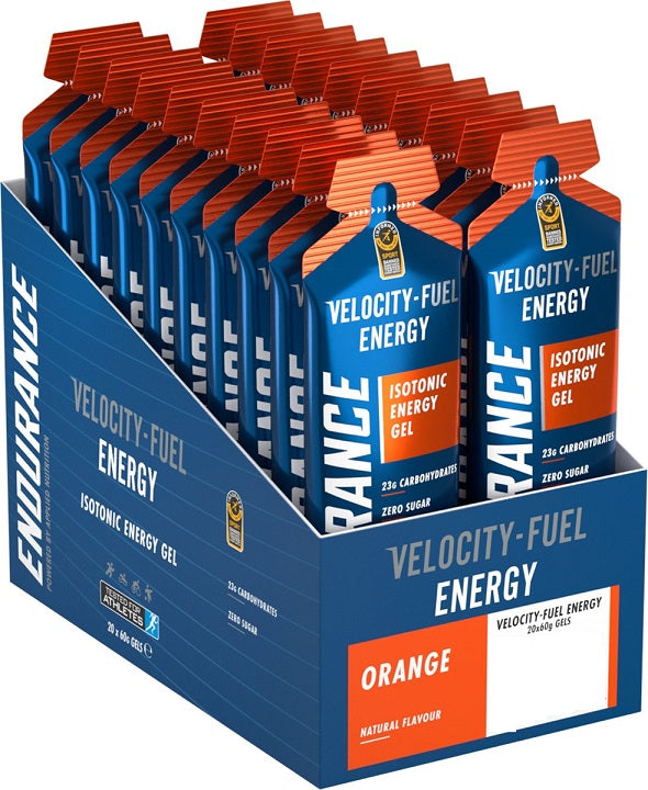 Applied Nutrition Endurance Energy Isotonic Energy Gel Orange - 20 x 60g