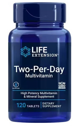 Life Extension - Two-Per-Day, Tablets - 120 tabs