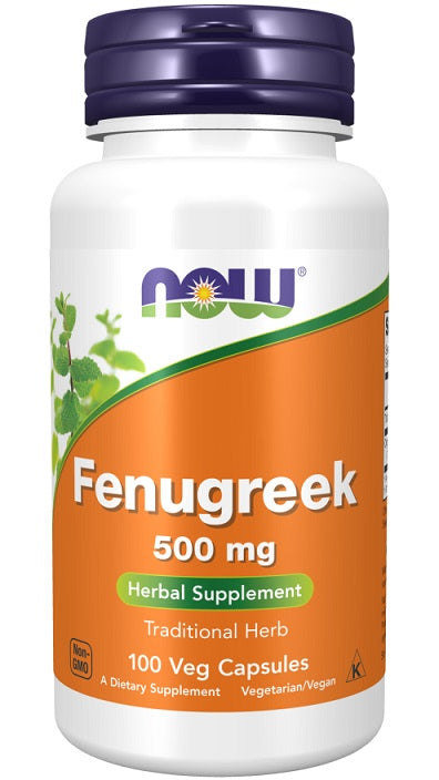 NOW Foods - Fenugreek, 500mg - 100 vcaps