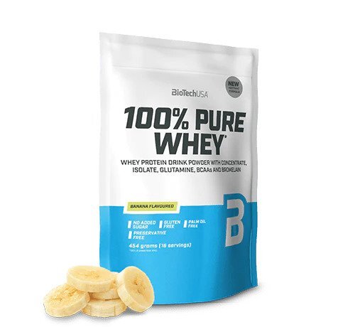 BioTechUSA - 100% Pure Whey, Apple Pie - 454g