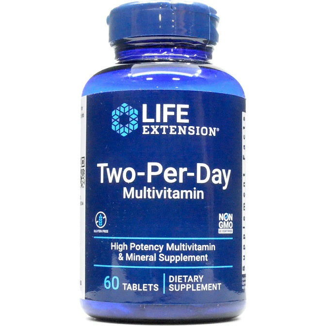 Life Extension - Two-Per-Day, Tablets - 60 tabs