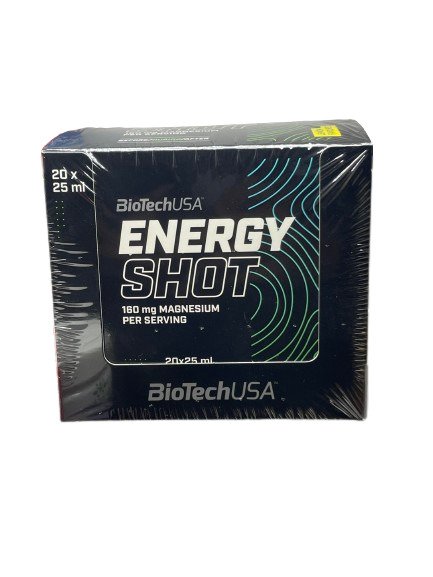 BioTechUSA - Energy Shot, Lemon - 20 x 25 ml.