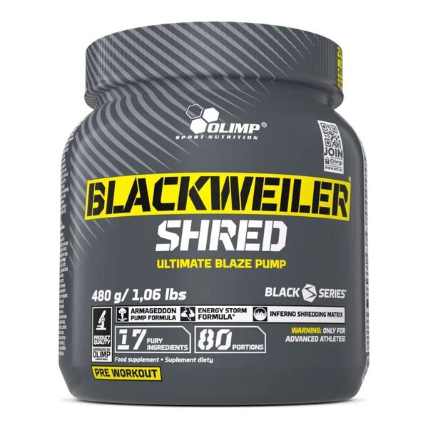 Olimp Nutrition - Blackweiler Shred, Exotic Orange - 480g